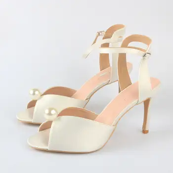 8 best sales Elfenbeinfarbene Hochzeitsschuhe - №6