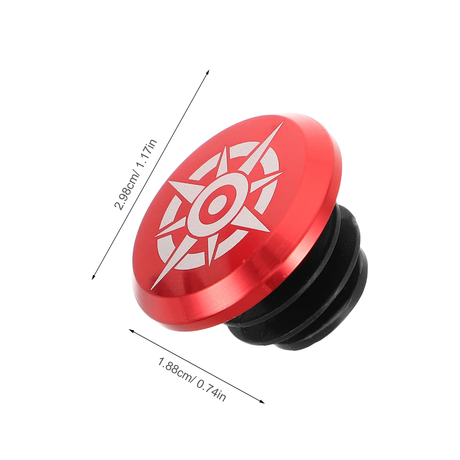 1 زوج سبائك الألومنيوم دراجة المقود المقابس المعدنية قطرة بار نهاية قبعات ل الطريق دراجة الدراجات اكسسوارات خفيفة الوزن آمنة