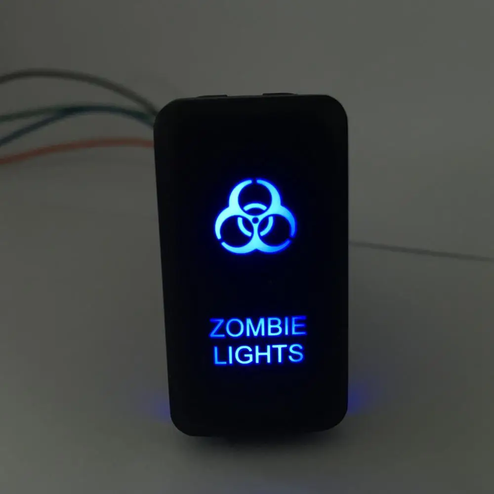 Push Switch Blue Le…