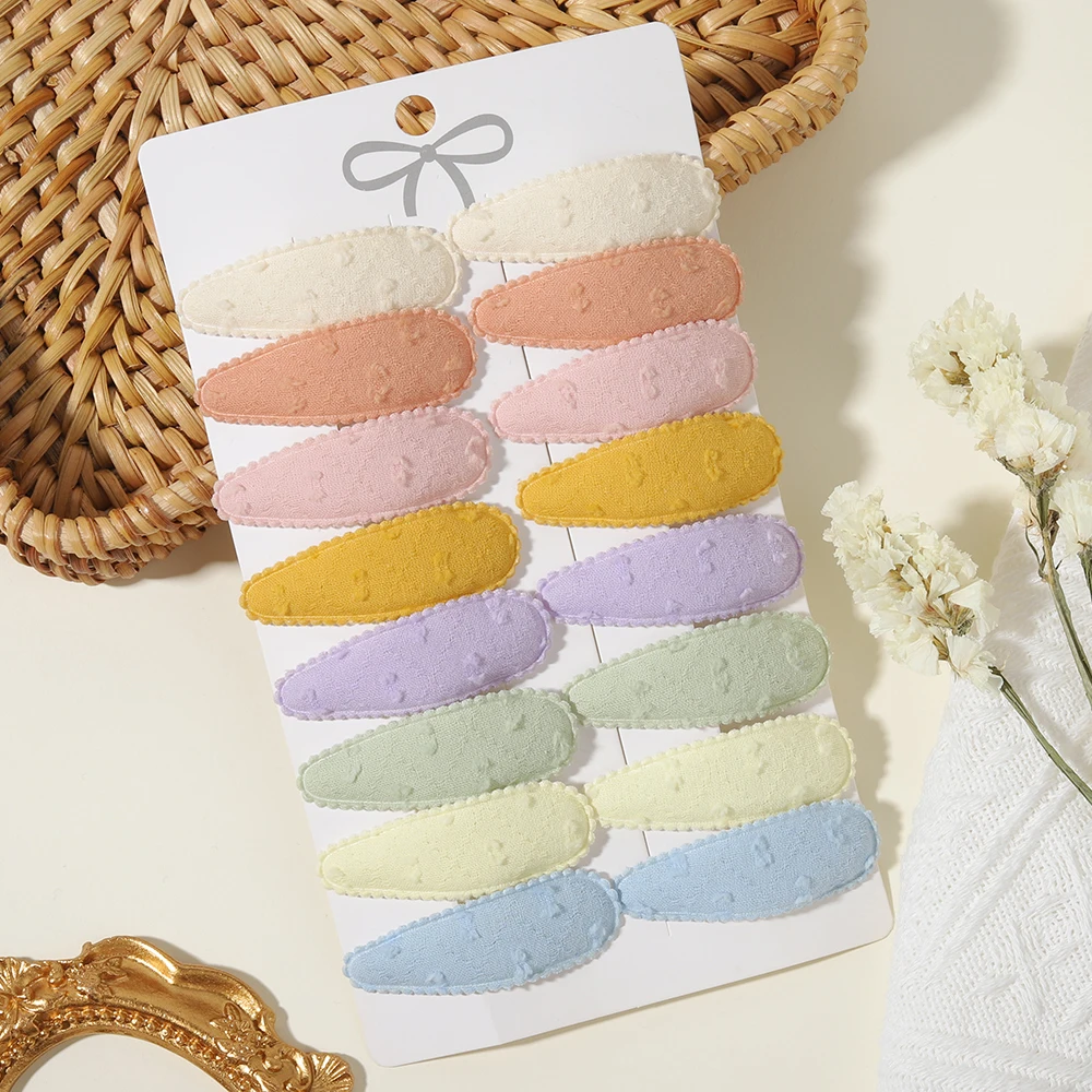 16 Stück/Set Niedliche Bedruckte Kinder-Haarspangen Handgefertigte BB-Clips Haardekoration für Mädchen und Babys Mädchen-Haaraccessoires – Detail 9
