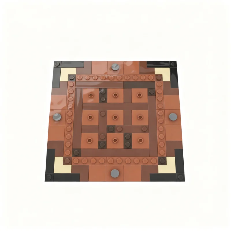 543pcs MOC Crafting Table Model Building Blocks Christmas Gift Birthday Brick Art Education 3D Collection Display Creative Craft