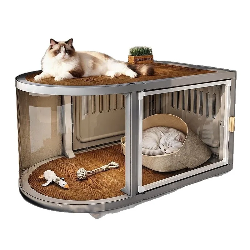 Universal in all seasons, removable and washable cat escape house, semi-closed security sleeping bed