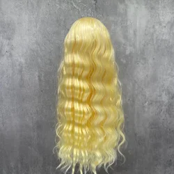 1/3 1/4 1/6 Doll's Wig for 60/45/30cm Bjd Doll Mid Split Long Curly Hair Girl Toys Dress Up Play House Doll Accessories, No Doll