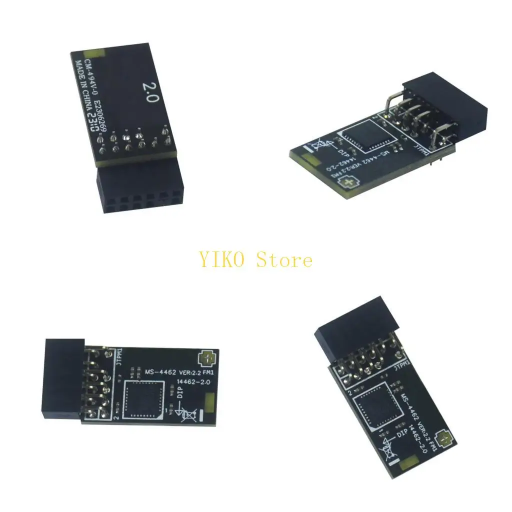 Bảng mô-đun bảo mật mã hóa K32C LPC 12Pin TPM 2.0 Điều khiển từ xa cho bo mạch chủ