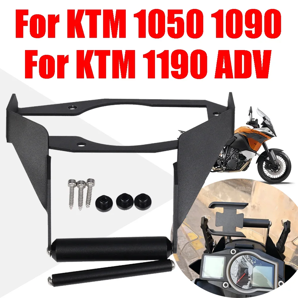 For KTM 1050 1090 1190 Adventure ADV Motorcycle Accessories Mobile Phone Holder Stand Support Smartphone GPS Navigation Bracket