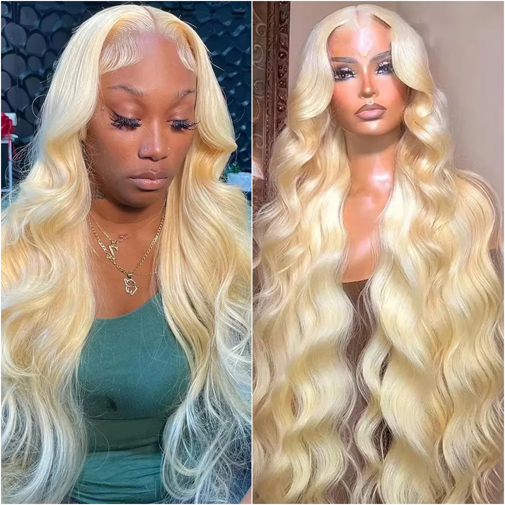 

Парик из 100% натуральных человеческих волос, 220 плотности, бразильская волна, 13x6 HD кружевной фронтальный парик, 613 блонд, 13x4 прозрачный кружевной фронт, предварительно выщипанные волосы