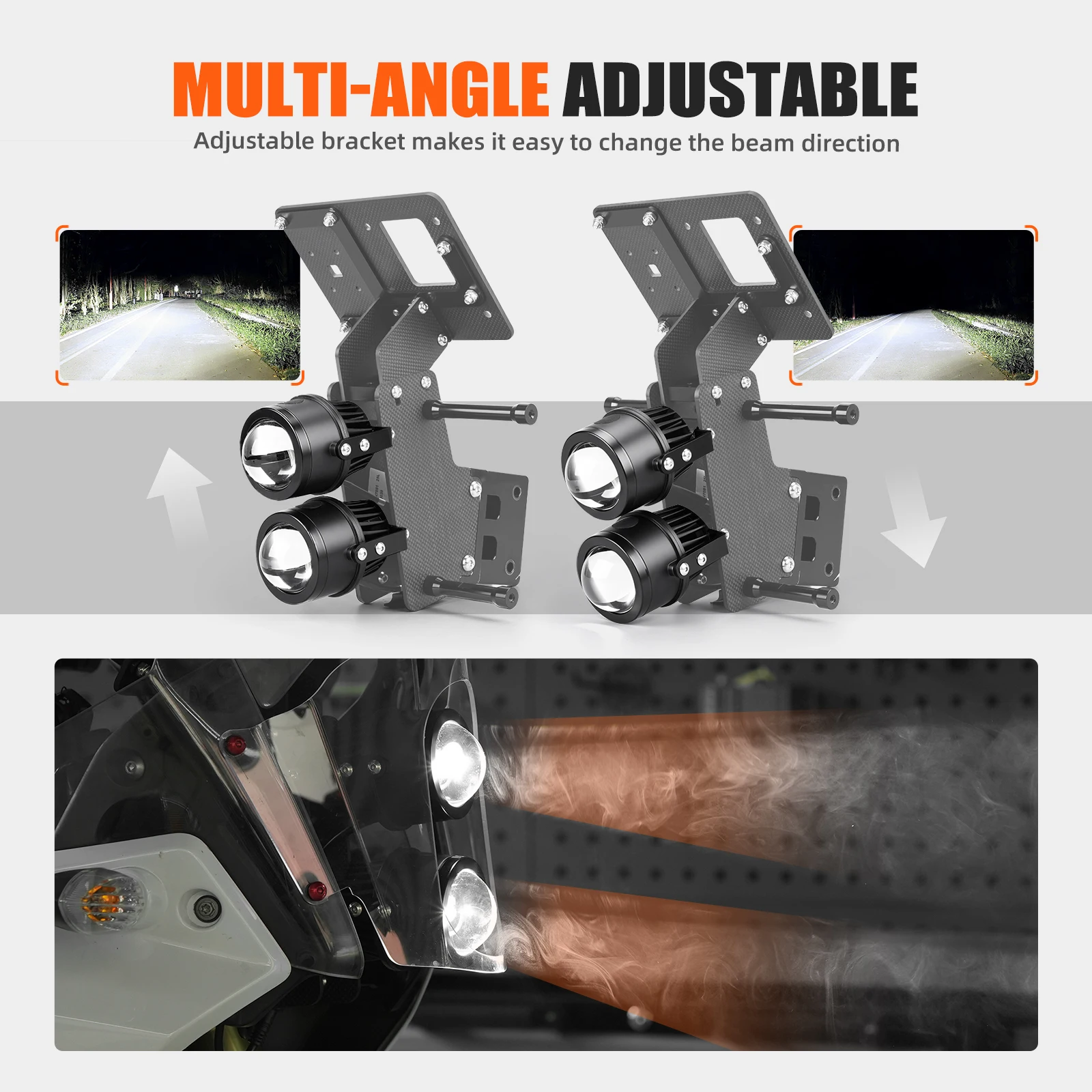 NICECNC Verstellbares Rallye-Kit für Yamaha Tenere 700 T700 2019-2024 Tenere 700 2024 2023 2022 2021 2020 Tenere 700 Zubehör – Detail 4