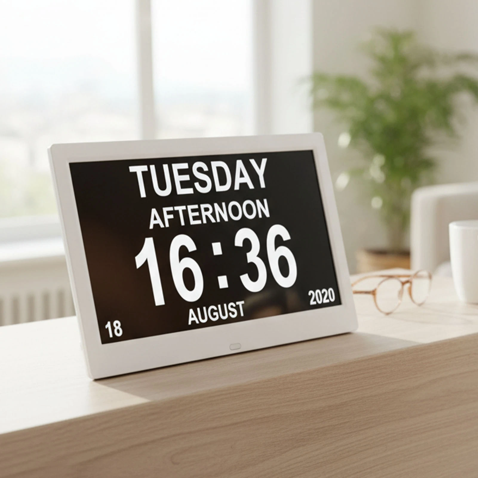 10-inch-electronic-clock-large-screen-digital-clock-20-custom-alarms-8-medication-reminders-date-week-display-voice-time