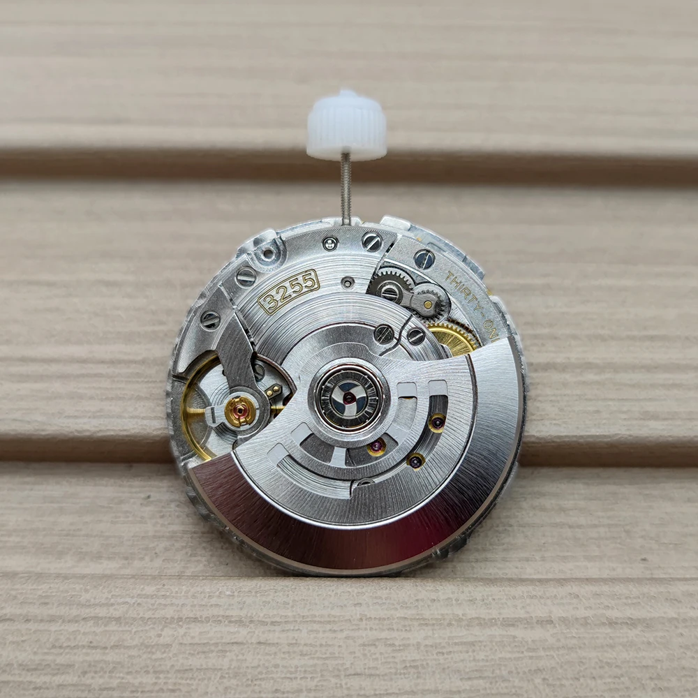 Shanghai 3255 Movement Chinese Imitation version Dual Calendar Date at 3H 31 Jewels Automatic Mechanical Movement Replacement