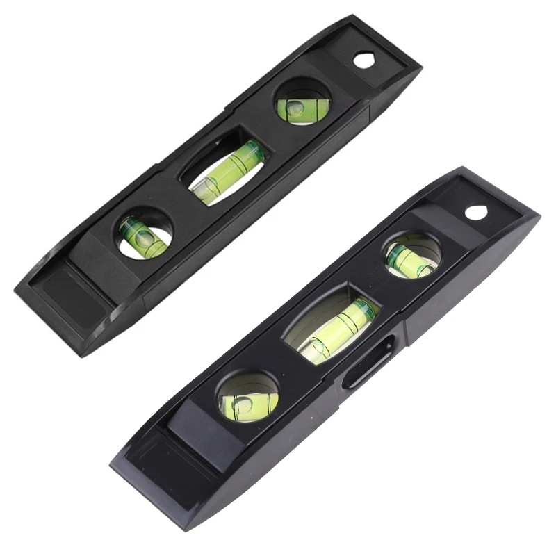 Compact Tor pedo Level Spirit Level 3 Bubble Level Tor pedo Level Bubble Measuring Tool ABS & Acrylic Made