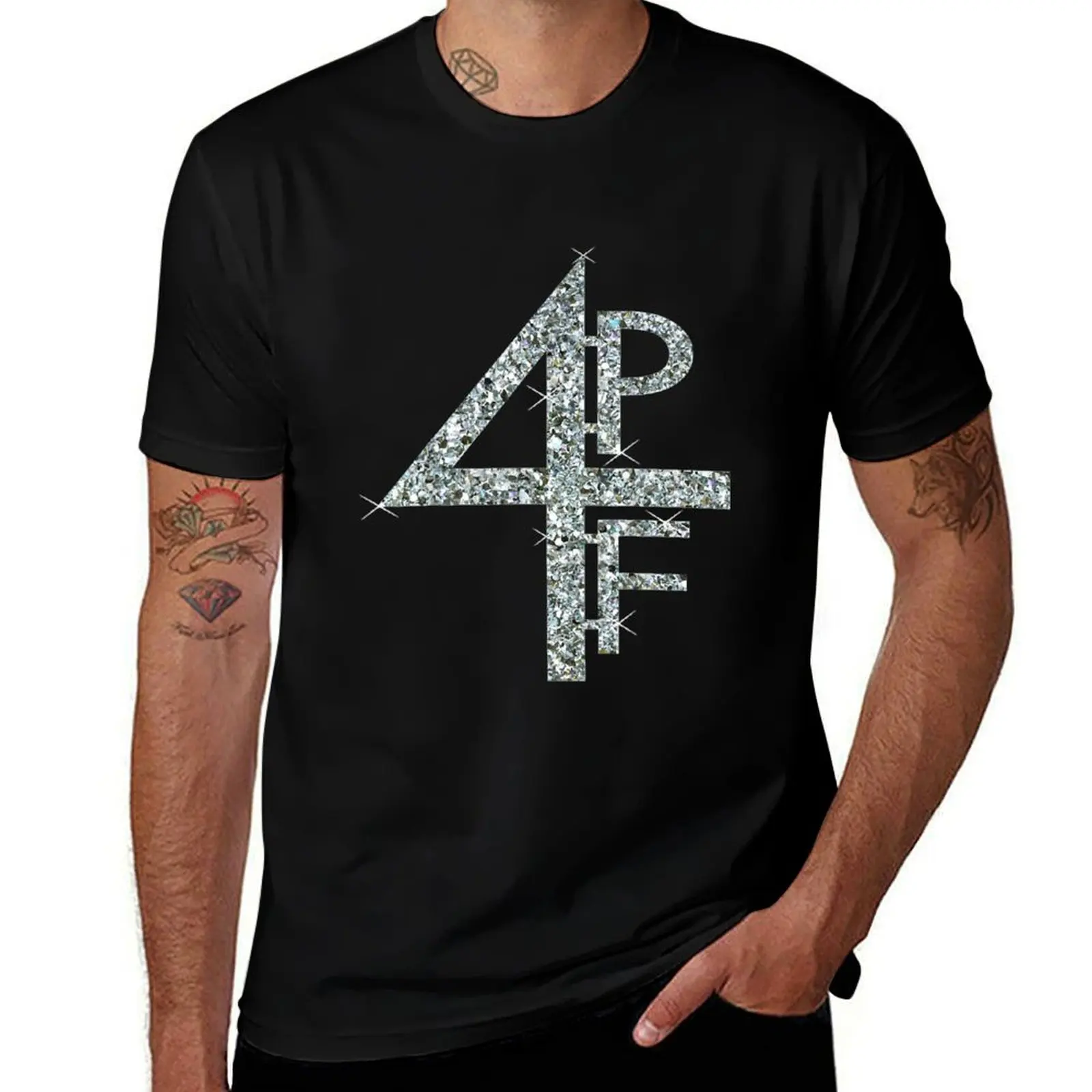 

Diamond 4PF T-Shirt designer shirts animal prinfor boys hippie clothes vintage slim fit t shirts for men