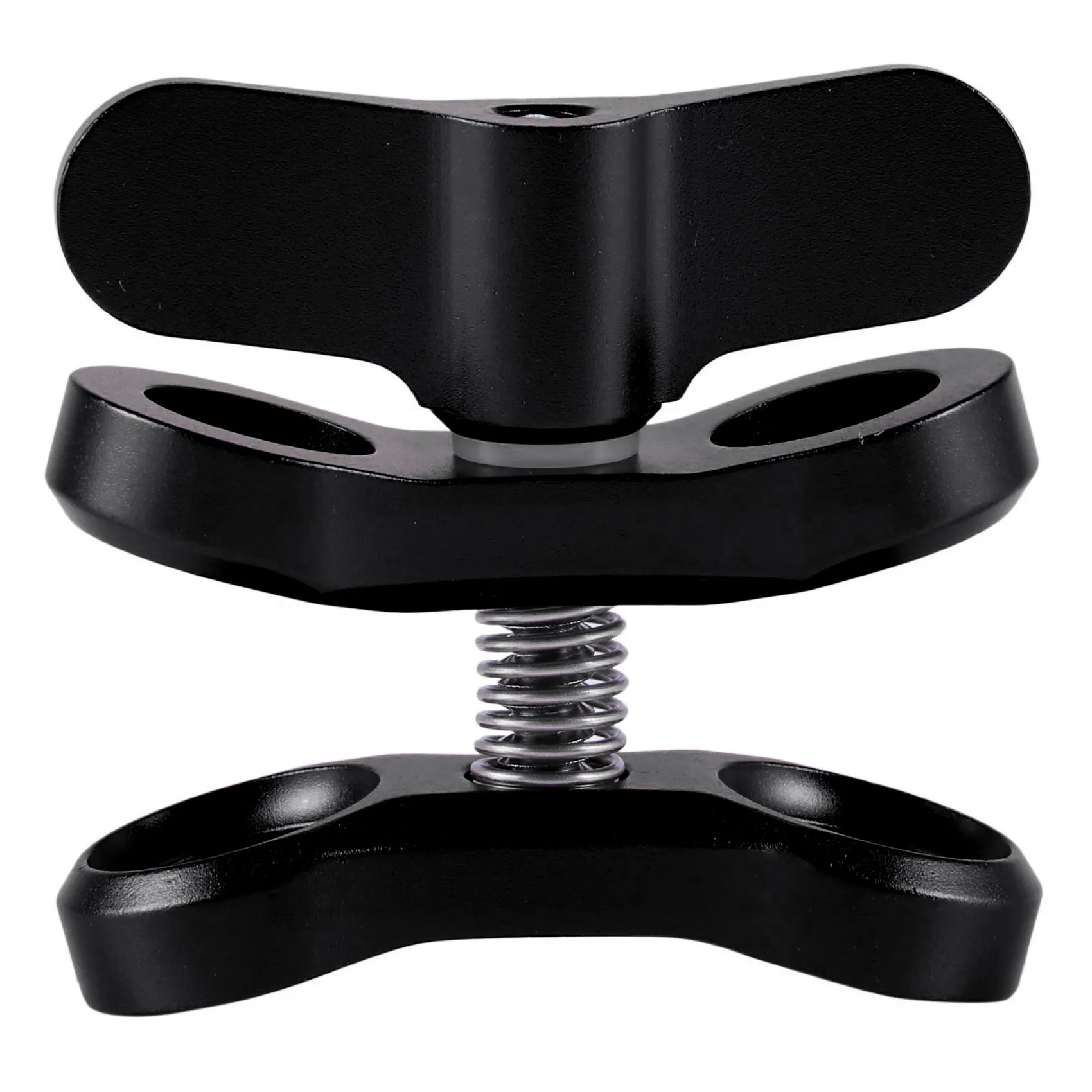 A99X Camera Accessory Diving Lights Ball Butterfly Clip Arm Clamp Mount Aluminum For 3+/4/5 Gitup SJ6000 Camera Black