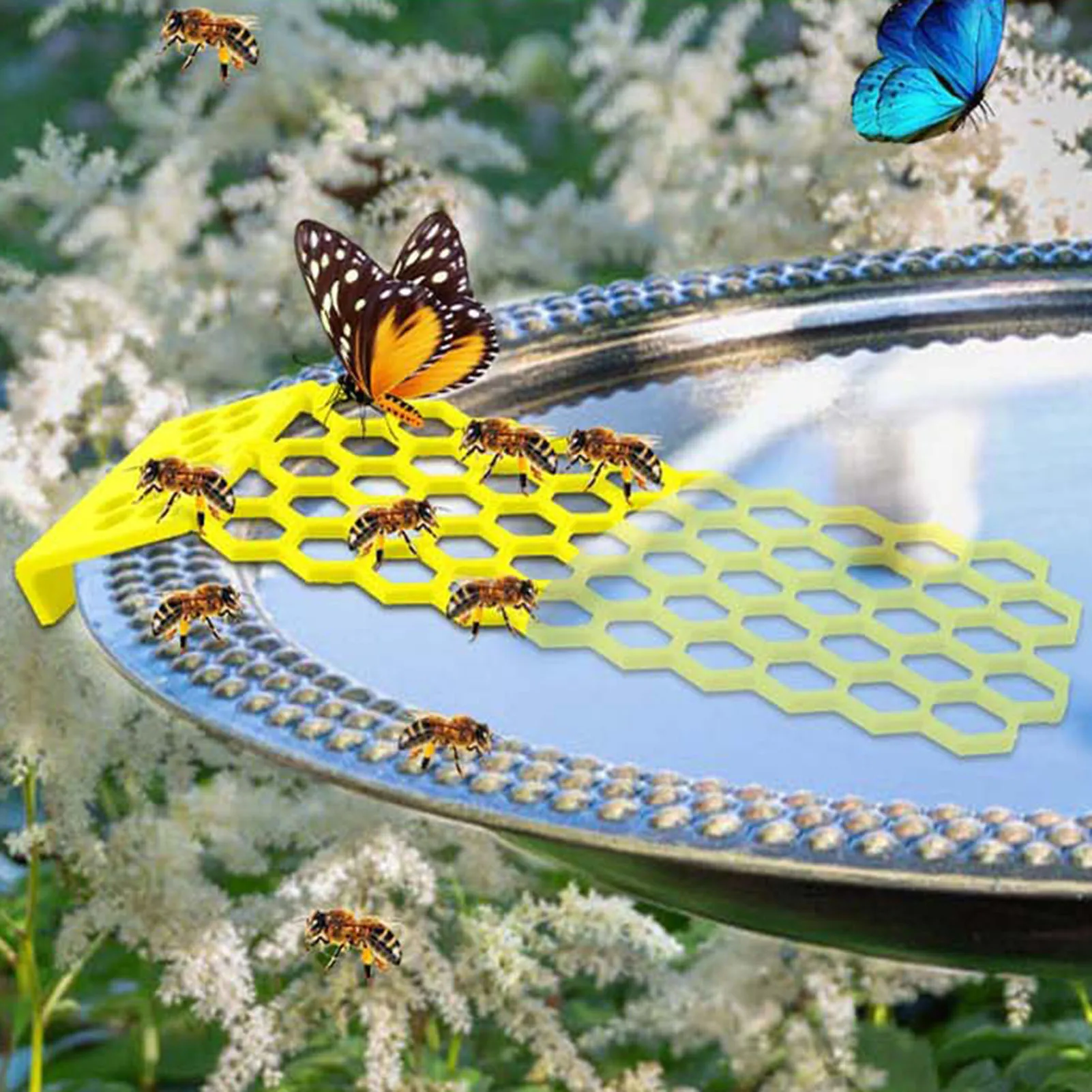 Floating Bees Drinking Ladder Allowing Bees Easily Walk to Access Water Gift for Thirsty Pollinators