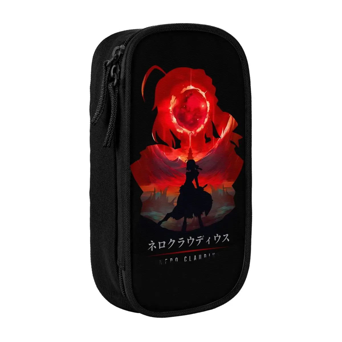 

Fate Stay Night Nero Claudius Bloody Illusion Pencil Cases Pen Pencil Bags Large Storage School Supplies Gifts Pencil Pouch