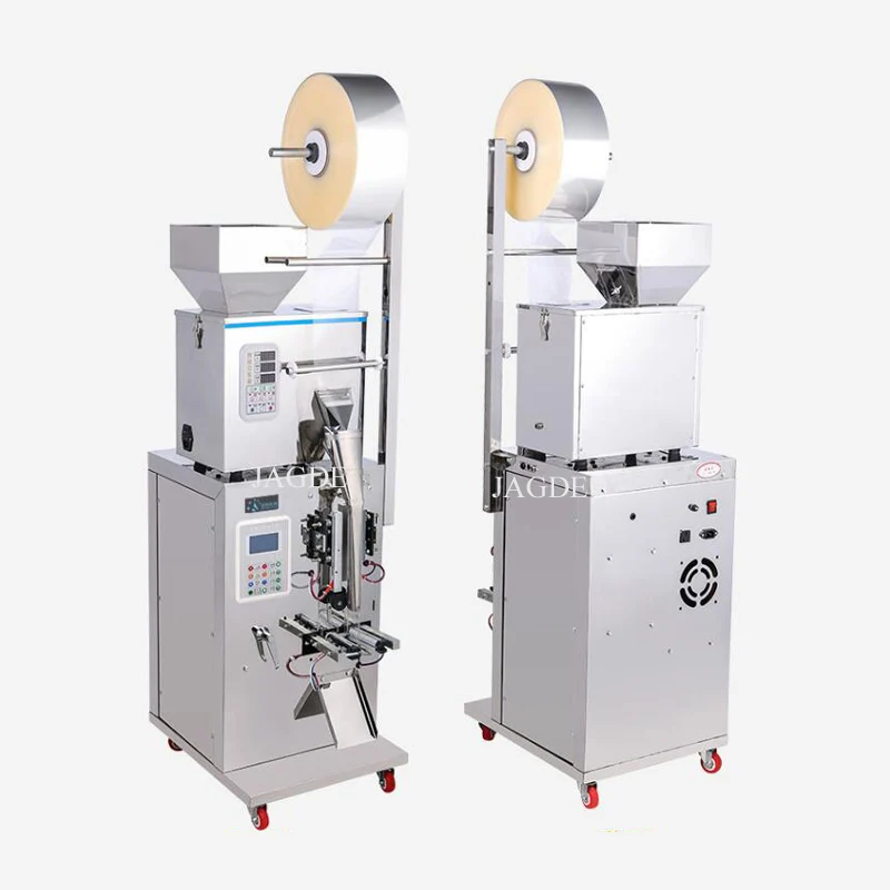 Automatic high speed vertical sealing machine plastic granular powder cup filler food peanut snacks packing machine