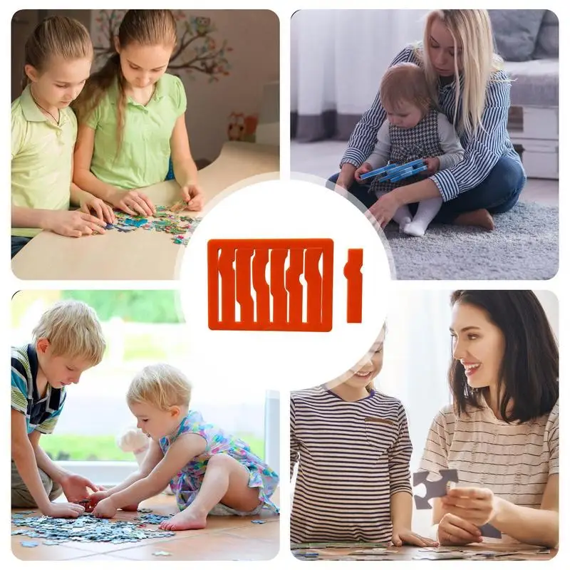 Akrylowe Puzzle zabawki Montessori łamigłówki łamigłówki Puzzle zabawka edukacyjna malucha Puzzle zabawki gra planszowa dla