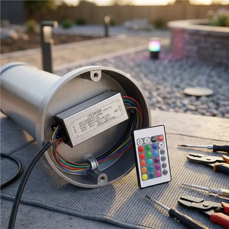 YANA50I AC85-265V 100W Power For RGB LED Driver With Remote Control DC27-38V Waterproof IR Functionality Suitable For RGB For LE