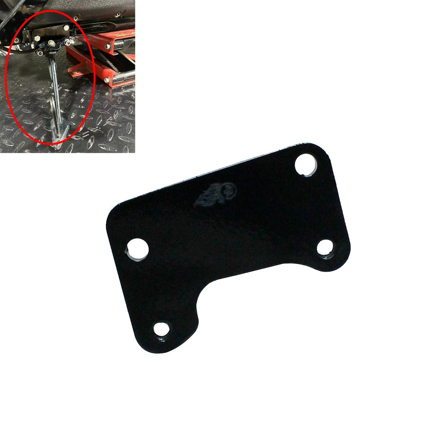 

1.0" Kickstand Extended Bracket For Harley Street Fat Bob Breakout Low Rider ST 2018-Later