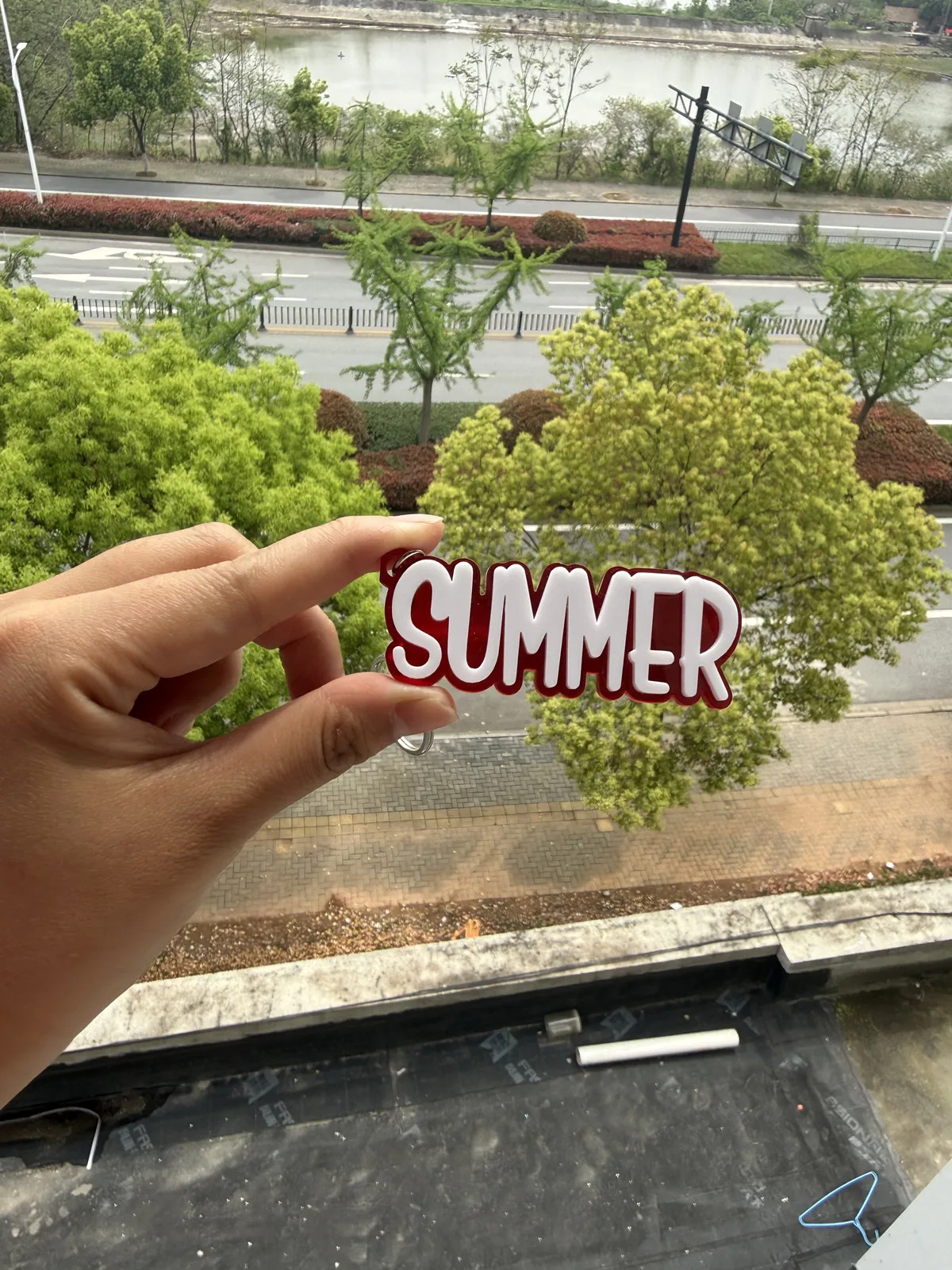 2PC Custom Name Keychain 3D Nameplate Tag Personalized Lunch Box Tag  Suitable Backpack Nameplates for Students