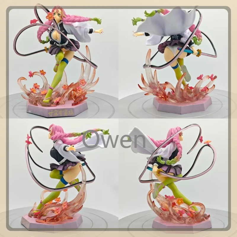 Kochou Shinobu Anime Demon Slayer:Kimetsu no Yaiba Figurine Rengoku Kyoujurou Action Figure PVC Statue Collection Model Toy Gift