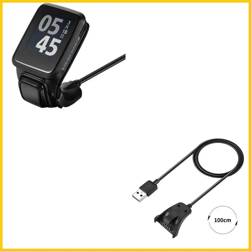 

USB Charging Cable Smartwatch Power Adapter for Tom Runner 2 Cardio