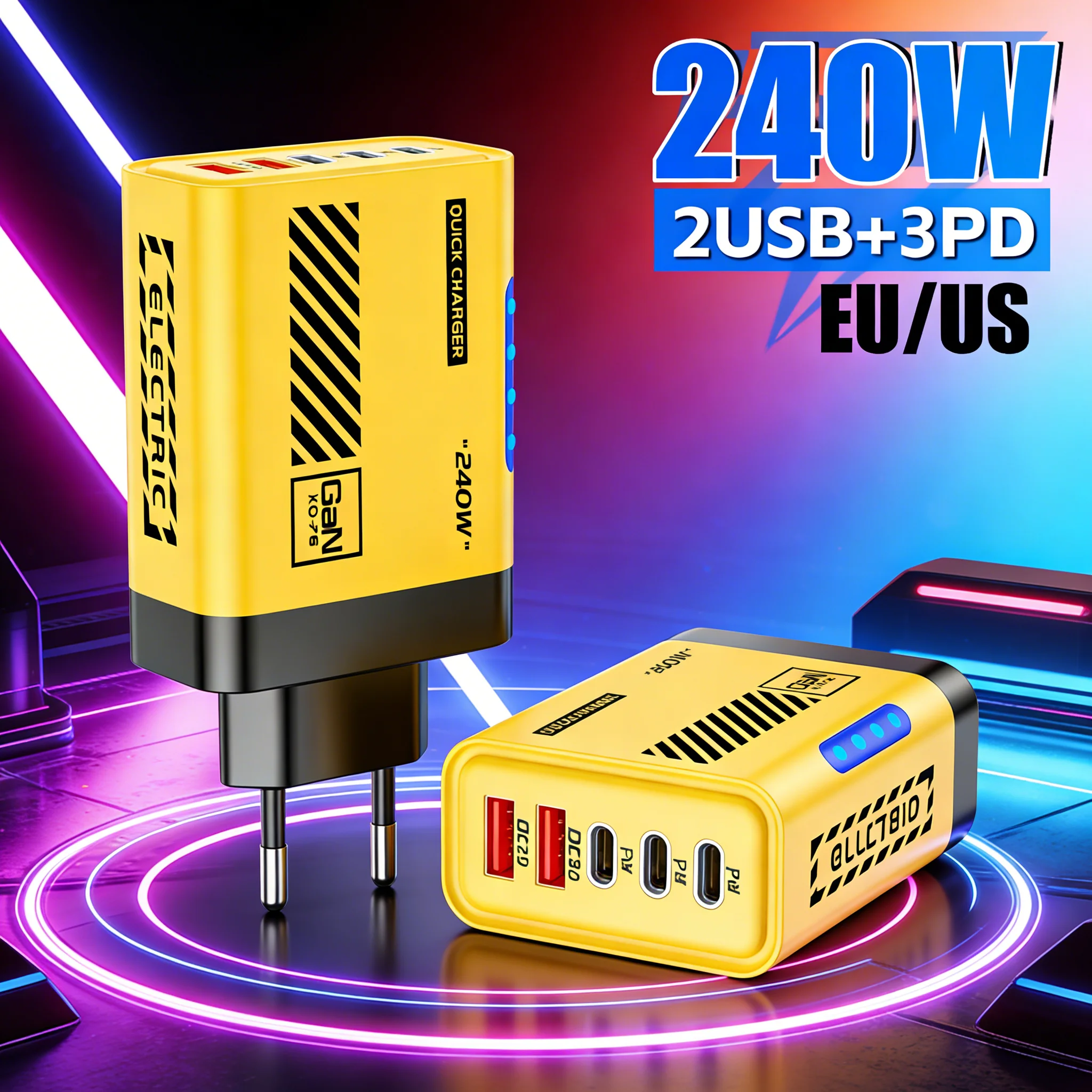 240W Usb Qc 3.0 Typ…