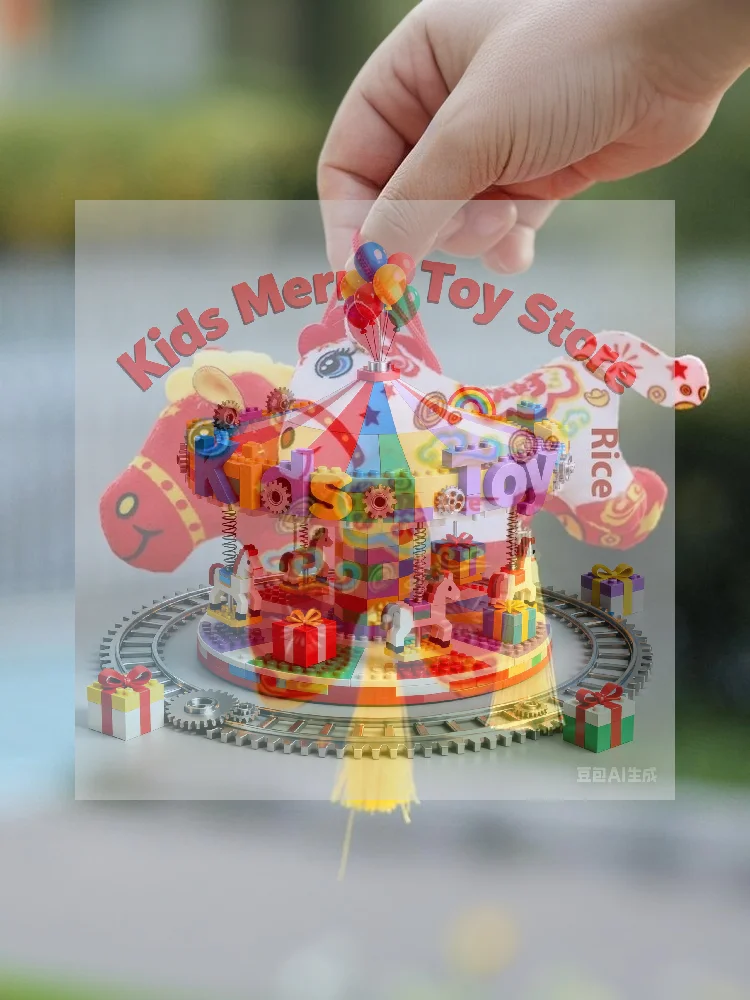 لطيف نابض بالحياة الحيوان سنة الحصان التميمة محشوة دمية قلادة على ظهره شنقا زخرفة