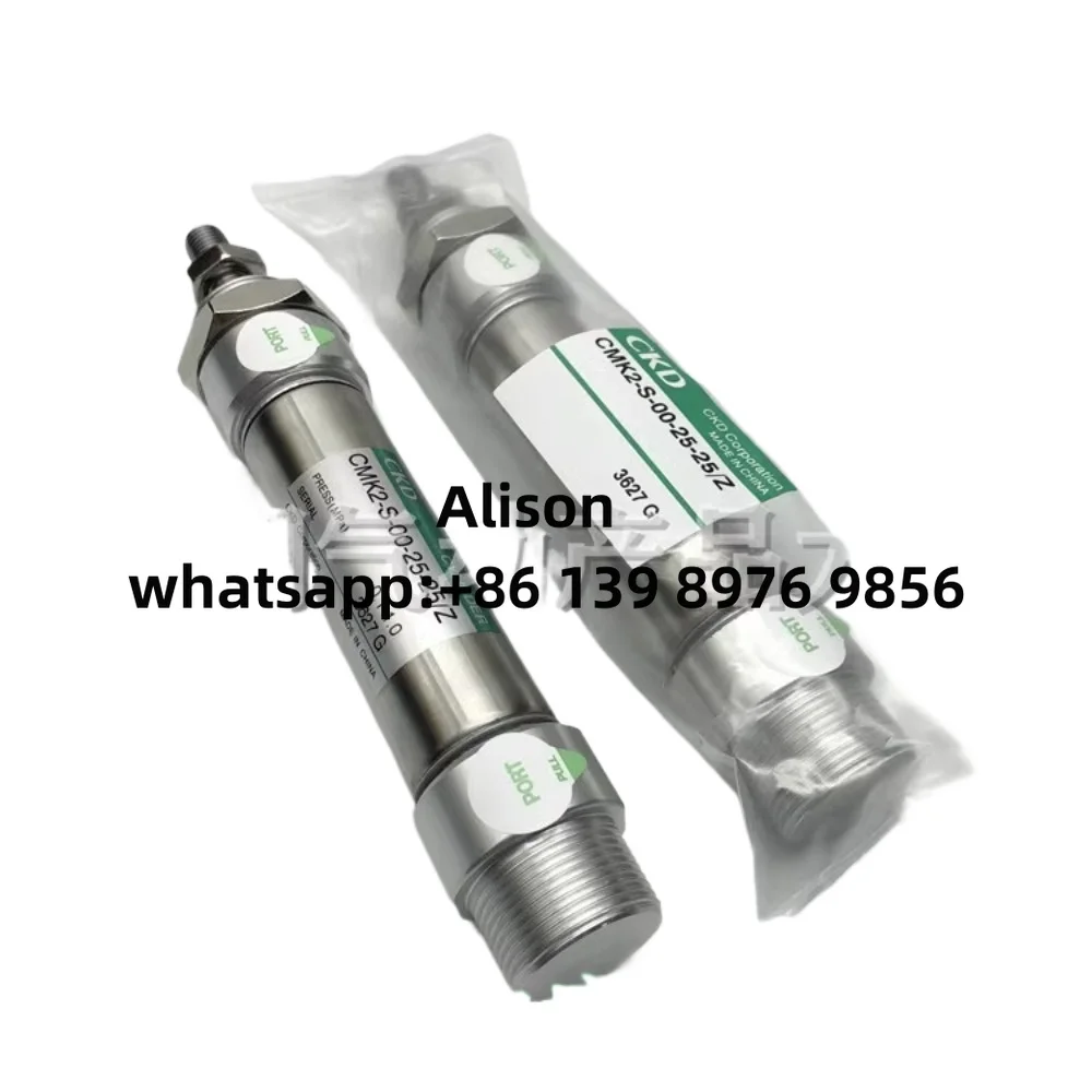 Mini single action cylinder CKDCMK2-S-00-25-25/50/75/100/125/150/200/300/Z CMK2-S-00-25-25/Z CMK2-S-00-25-50/Z CMK2-S-00-25-75/Z