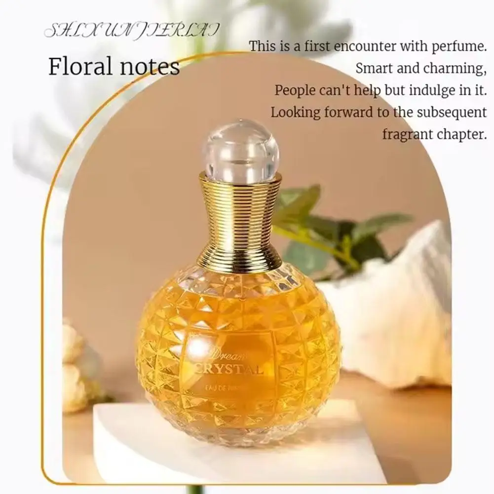 100ml Dream Crystal Perfume Lady Pheromone Perfume Little Daisy Fragrance Fresh And Charming Long Lasting Student Perfume