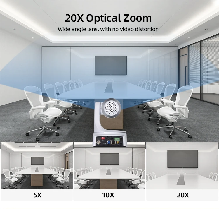 2024 gran oferta NDI HX Ptz Camara 12x 20x 30x Zoom óptico HDM1 SDI USB3.0 transmisión en vivo videoconferencia cámara Ptz Profesional