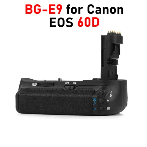Canon EOS 60D 전용 수직 배터리 그립 BG-E9 – 60D 배터리 그립 Canon EOS 60D 전용 수직 배터리 그립 BG-E9 – 60D 배터리 그립