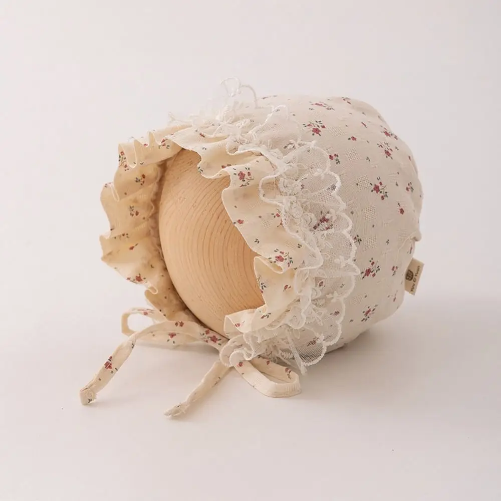 

Lovely Lace Ruffle Newborn Sun Hat Princess Sunscreen Infant Bucket Hat Sweet Cute Baby Fisherman Hat Outdoor