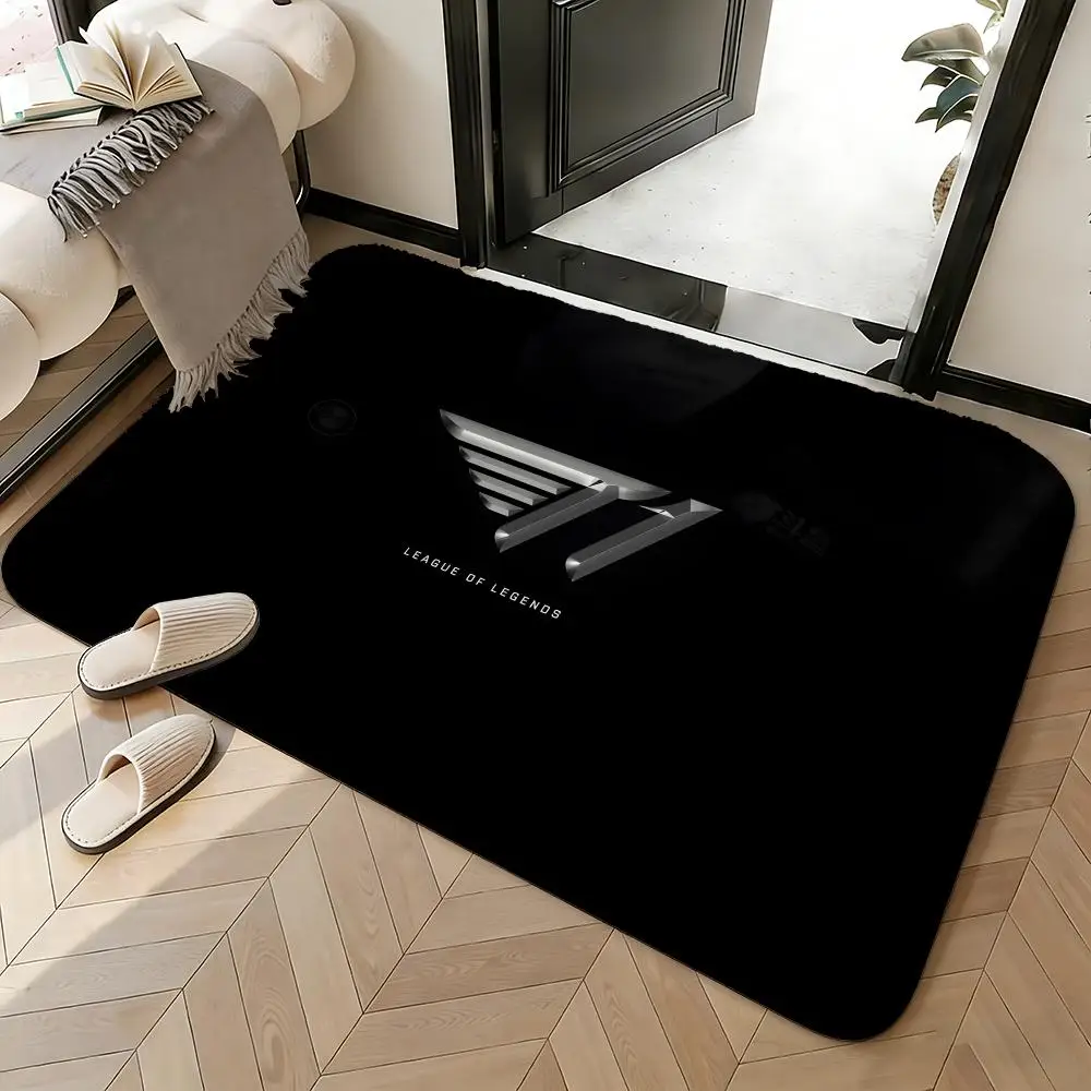 Soft Absorbent Non-Slip Rug Player Faker Floor Mat Home Decor Doormat Bedroom Floor Mat Shower Carpet