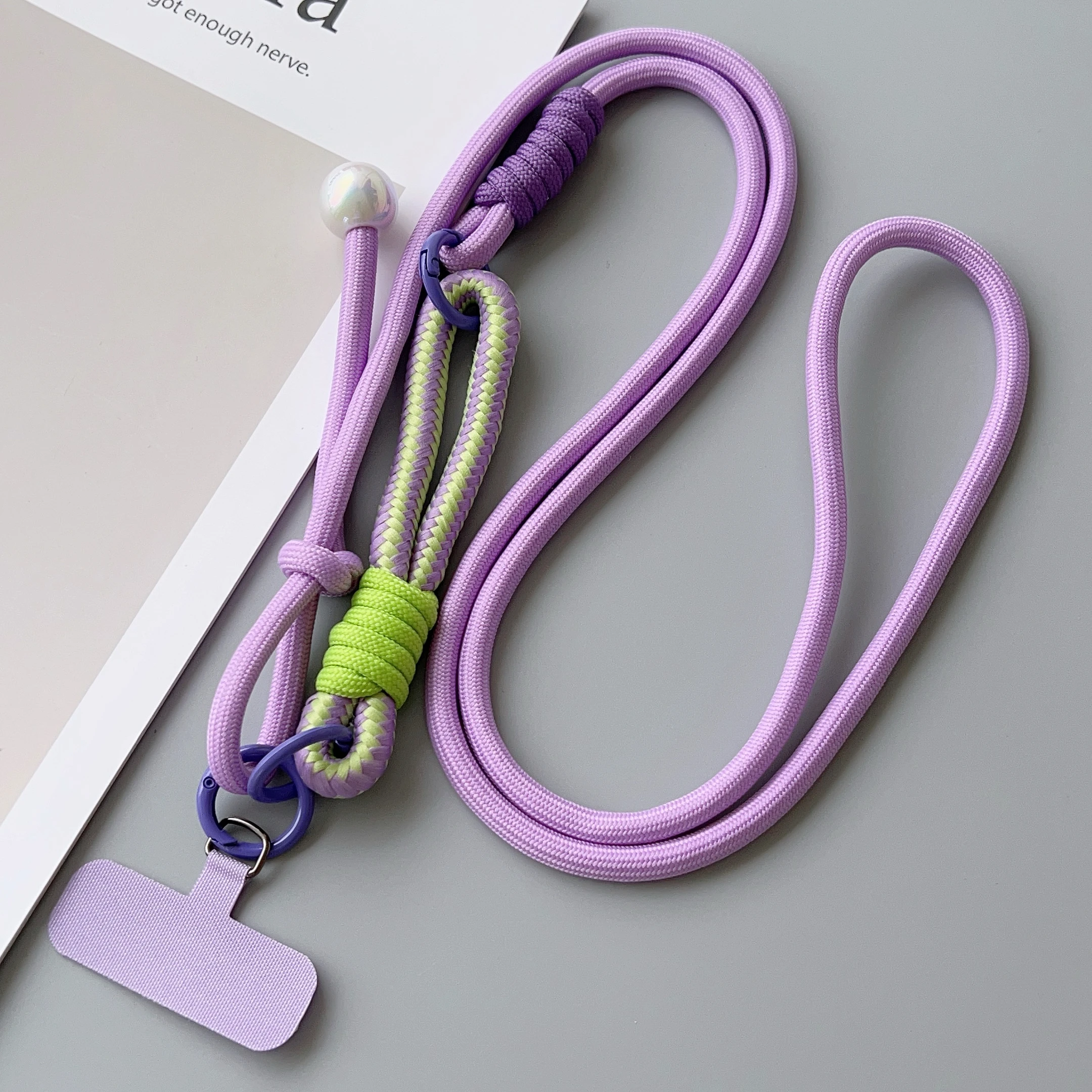 Simple Two-in-one Mobile Phone Lanyard