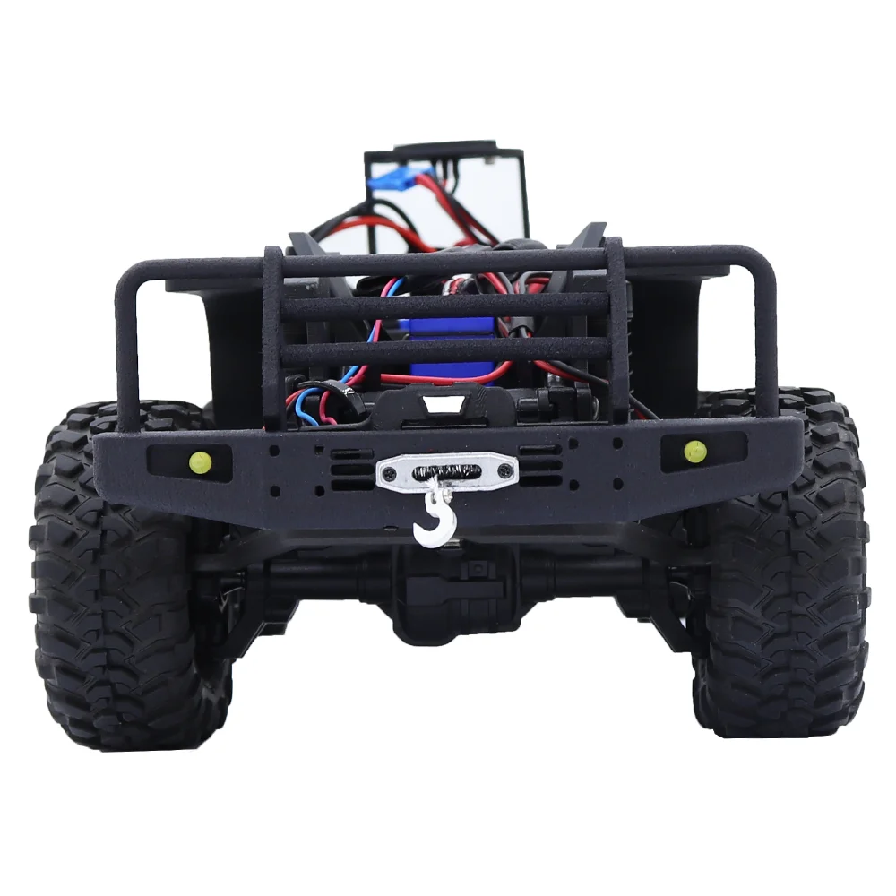 Modified Front Bumper With Winch Remote Controller For TRX4M 1/18 RC Crawler Car Upgrade Parts