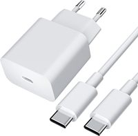 18W PD Fast Charger For Google Pixel 8 7 6 Pro 3 4 XL 2XL 7A 6A 5A 8A 4A Quick Charge Power Adapter EU USB C To Type C Cable