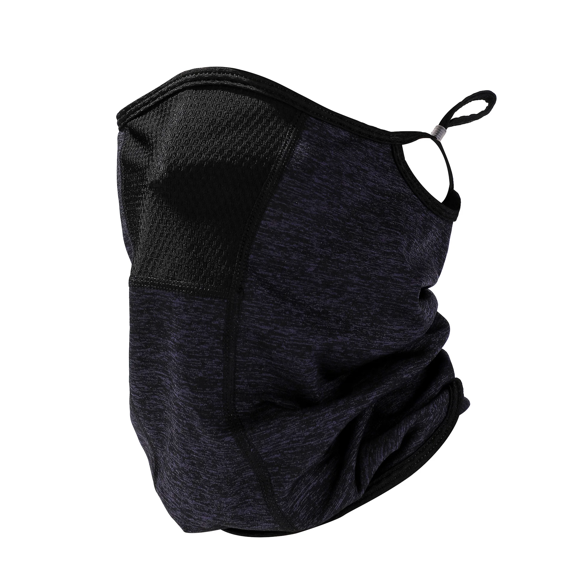 Autumn Winter Face Mask for Men Women Hiking Ear-Hanging Breathable Mesh Neck Gaiter Elastic Warm Face Cover Outdoor Skiing