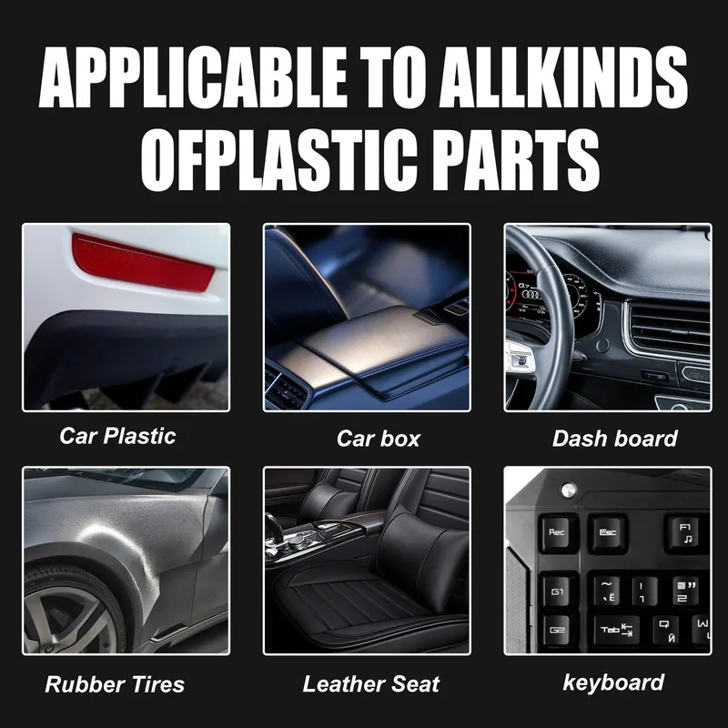 Preparat do renowacji nano-plastików, czyszczenia wnętrza samochodu, foteli, deski rozdzielczej, usuwania plam, pielęgnacji, polerowania, przywracający blask, pielęgnacja plastików samochodowych.