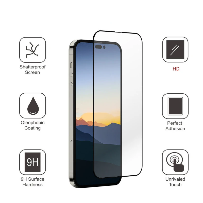 1000pcs Screen Protectors for IPhone 14 Pro Max Tempered Glass Film Protective Glass