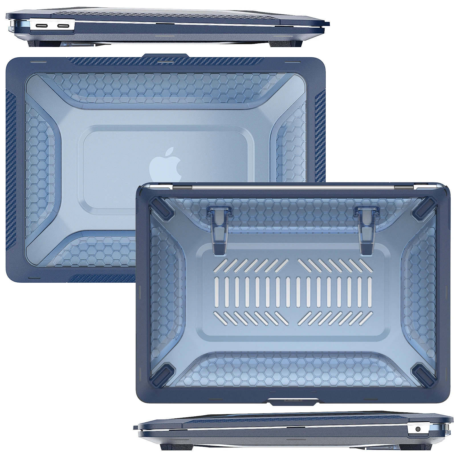 Für MacBook Pro 13 Zoll A2338 M2 M1 Laptop Ersetzen Abdeckung A2289 A2159 A1706 A1989 A1708 MAC Militär Stoßfest Schutzhüllen – Detail 12