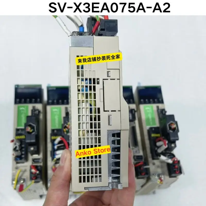 Second-hand test OK ，SV-X3EA075A-A2 servo driver