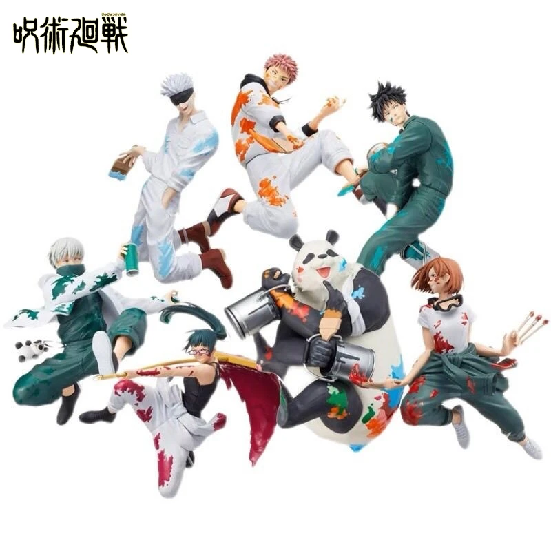Jujutsu Kaisen Anime Figures Gojo Satoru Yuji Itadori Megumi Fushiguro Sukuna Nobara Kugisaki PVC Collectible Toy Gift