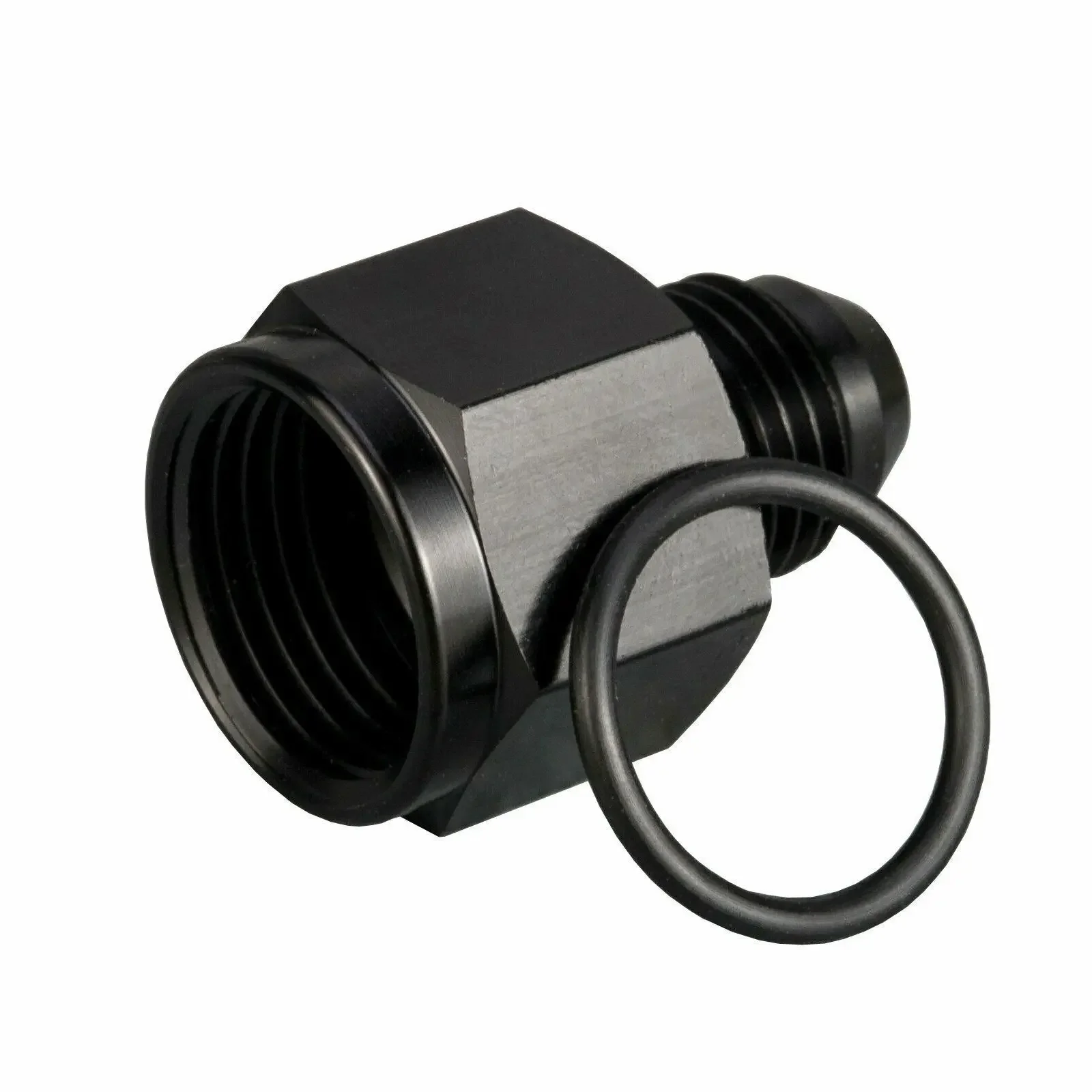 Universal -10 AN Female -6 AN Male AN Flare Fitting Reducer Adapter 10AN To 6AN Black