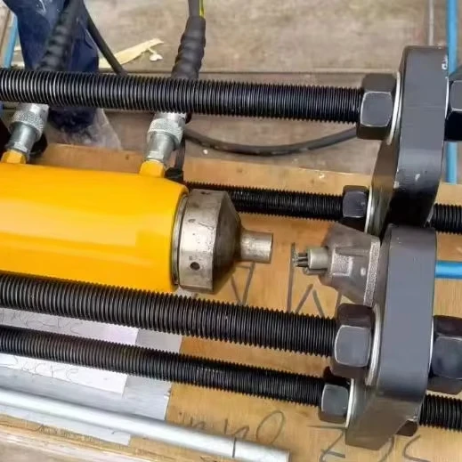 Prestressing Swaged Anchorage Set Single-Hole Swaging Machine KET-120Tons Machine+Electric Pump 1 Year Warranty for Post Tension