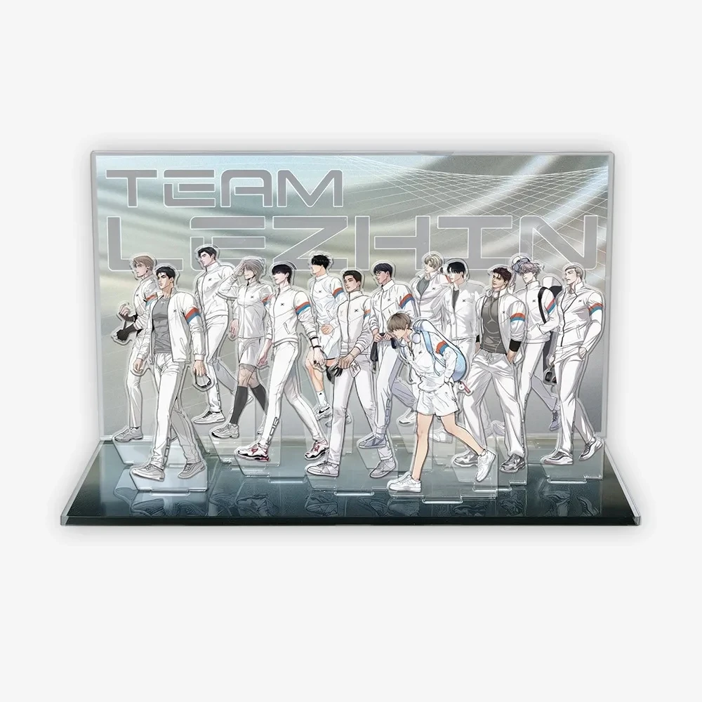 2024 New [Official Original] In Stock Korea Comic Team Lezhin Original Stand Diorama Acrylic Stand 180x105x74mm