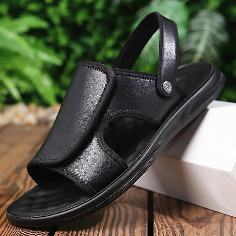 

Men Summer Non Slip Slides Thick Sole Soft EVA Slippers Indoor Home Outdoor Beach Casual BreathableBigSize Male Sandals Footwear