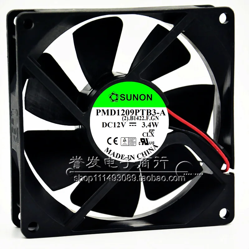 NEW ORIGINAL PMD1209PTB3-A 12V 3.4W 9025 90x90x25mm COOLING FAN RADIATOR