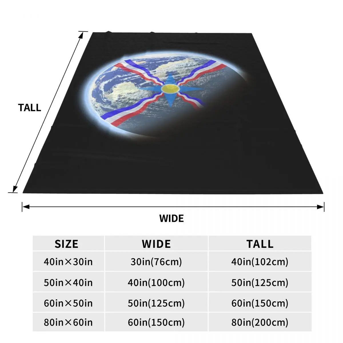 Assyrian Suryoyo Flag Blanket Flannel Sofa Throw Blanket Breathable for Couch Bedding Travel Throws Bedspread Quilt