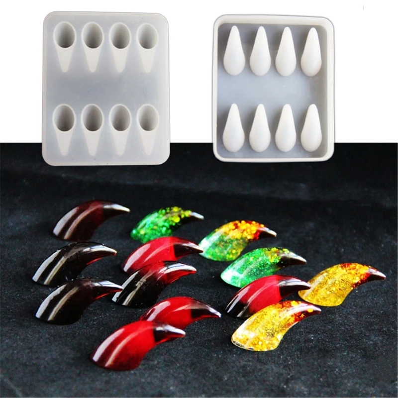 Practical Silicone Mold Accessory for 3D Devil Horns and Claw With High Temperature Resistance and Easy Release