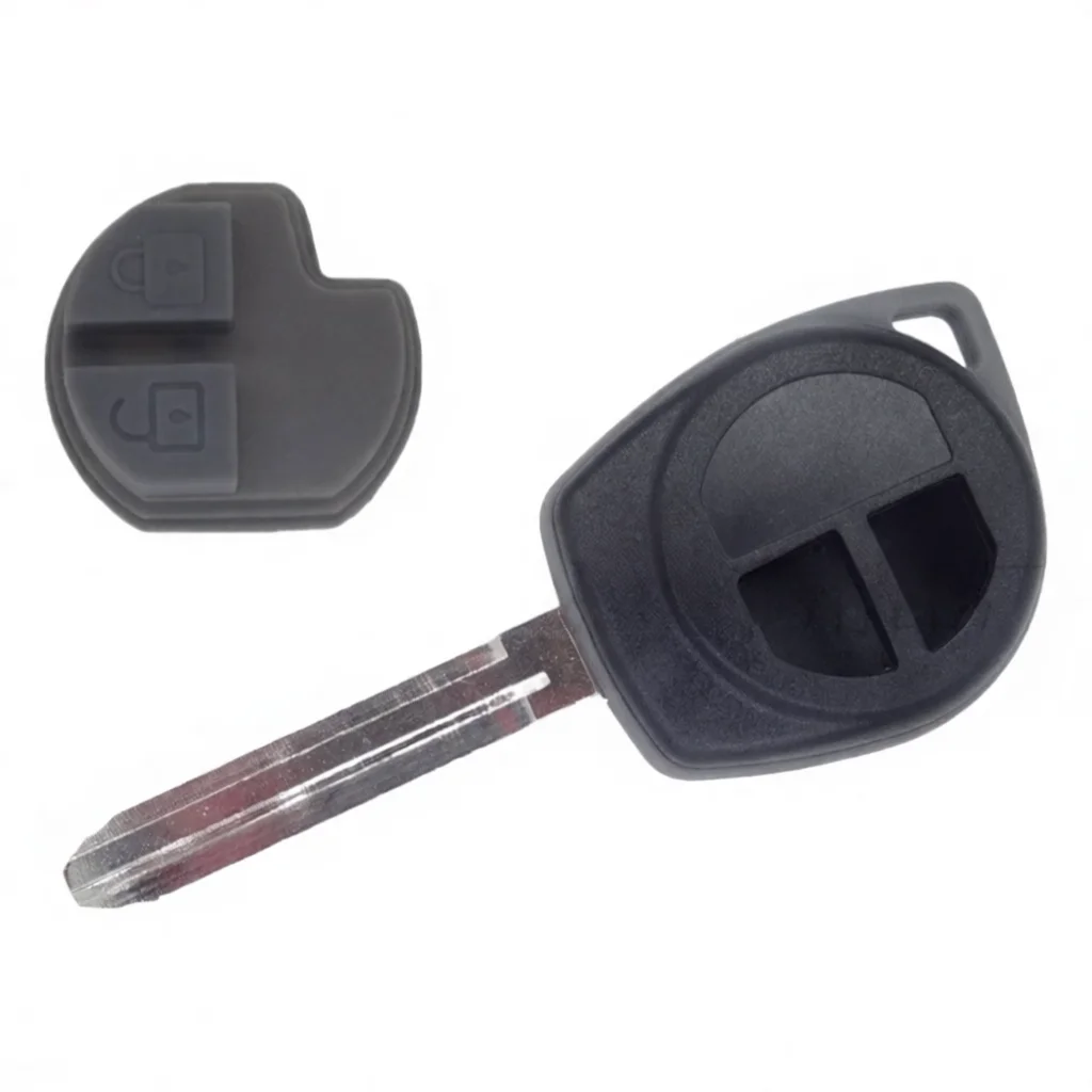 Car Remote Fob Shell Replacement For Suzuki Swift Alto Liana SX4 Jimny Housing Case Uncut Blade Repair Accessory